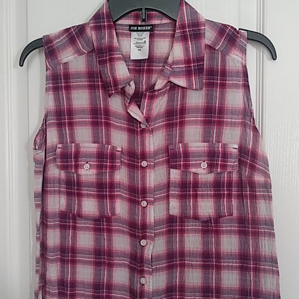 Joe Boxer Plaid Shirt